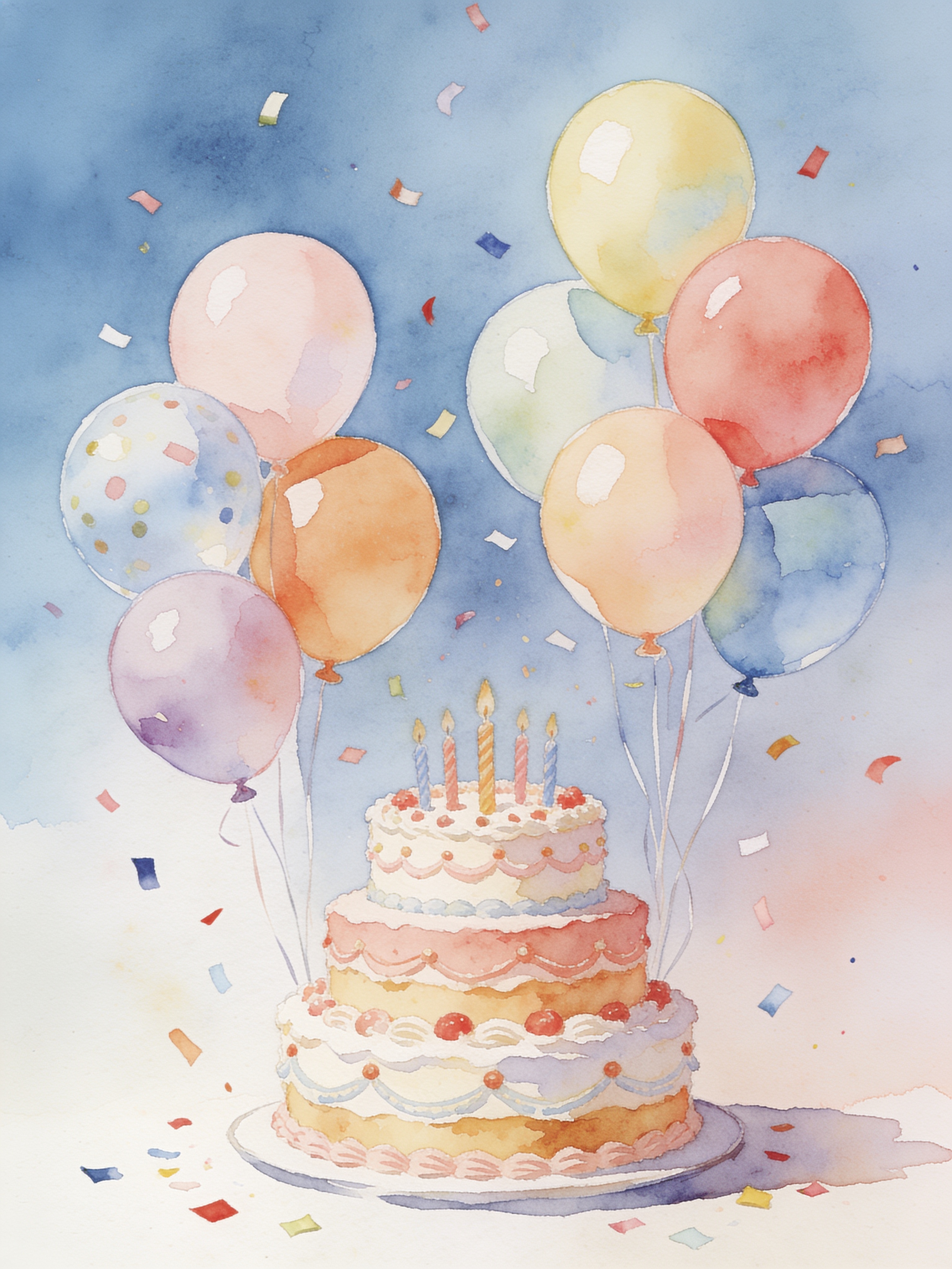 Birthday card art