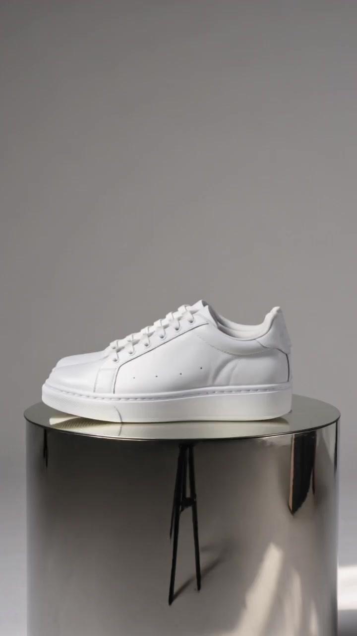 Sneaker product ad